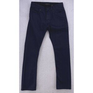 John Varvatos Star USA Black Jeans 30RG Slim Straight Button Fly Pants 30x32